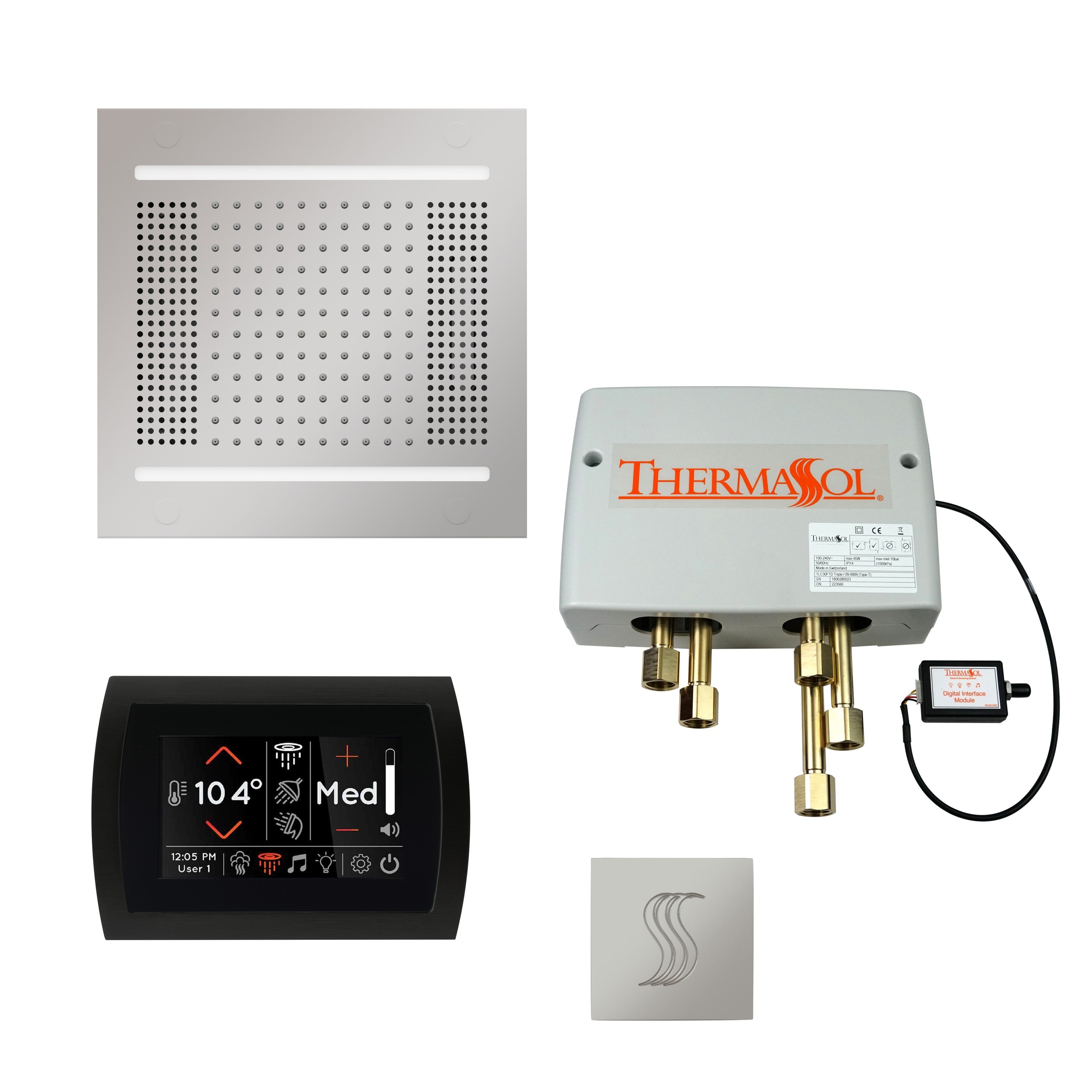 Thermasol TWPH14SS Steam Bath Control Package