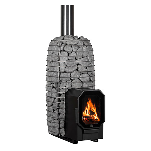 HUUM HIVE Flow Mini LS Sauna Stove Through-Wall