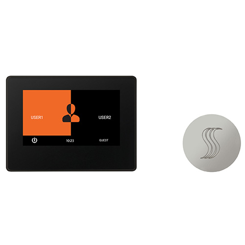 ThermaSol ThermaTouch2 7 Inch Control with SteamVection Round Steam Head Polished Chrome