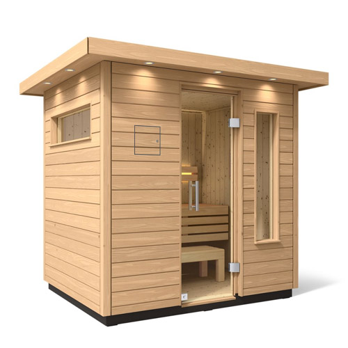Kohler C2 outdoor sauna exterior